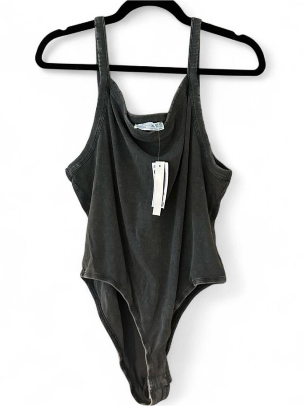 🆕 NWT charcoal grey bodysuit